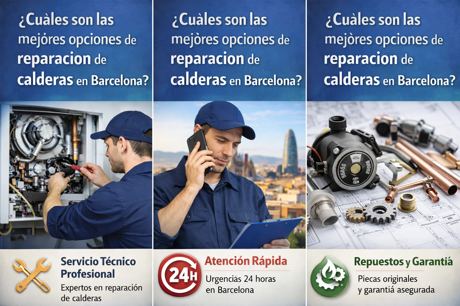 Cuales son las mejores opciones de reparacion de calderas Barcelona - &iquest;Cu&aacute;les son las mejores opciones de reparaci&oacute;n de calderas en Barcelona?