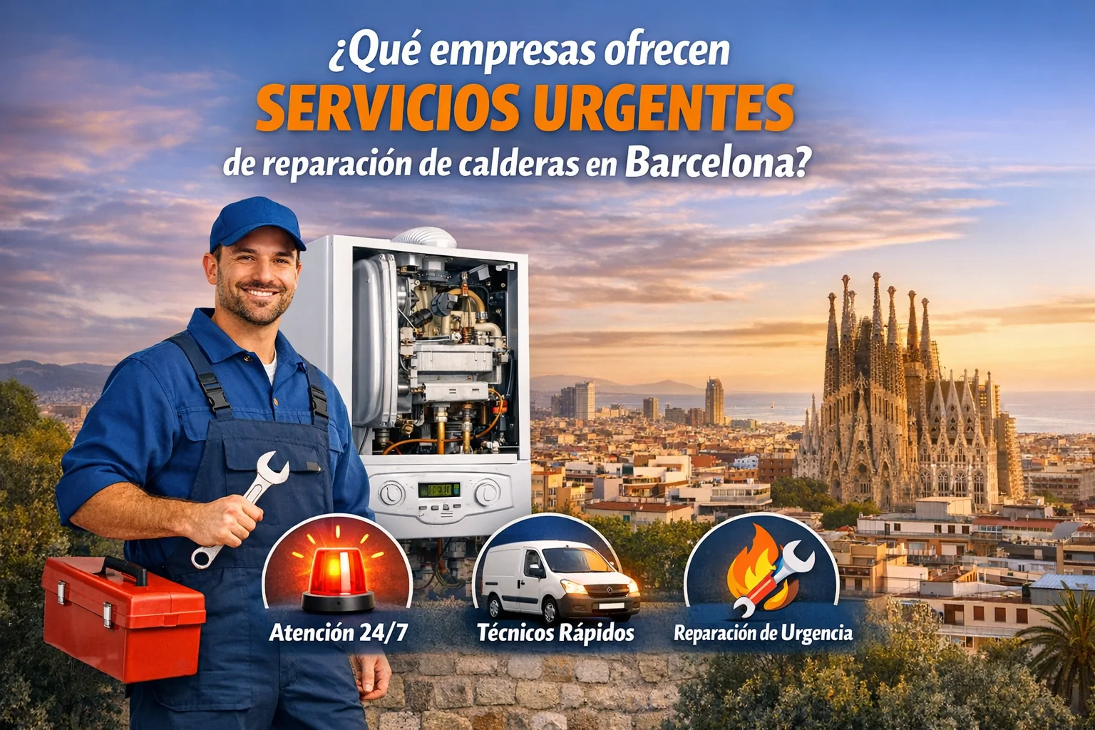 ¿Cuáles son las mejores opciones de reparación de calderas en Barcelona? Que empresas ofrecen servicios urgentes de reparacion de calderas en Barcelona - ¿Cuáles son las mejores opciones de reparación de calderas en Barcelona?
