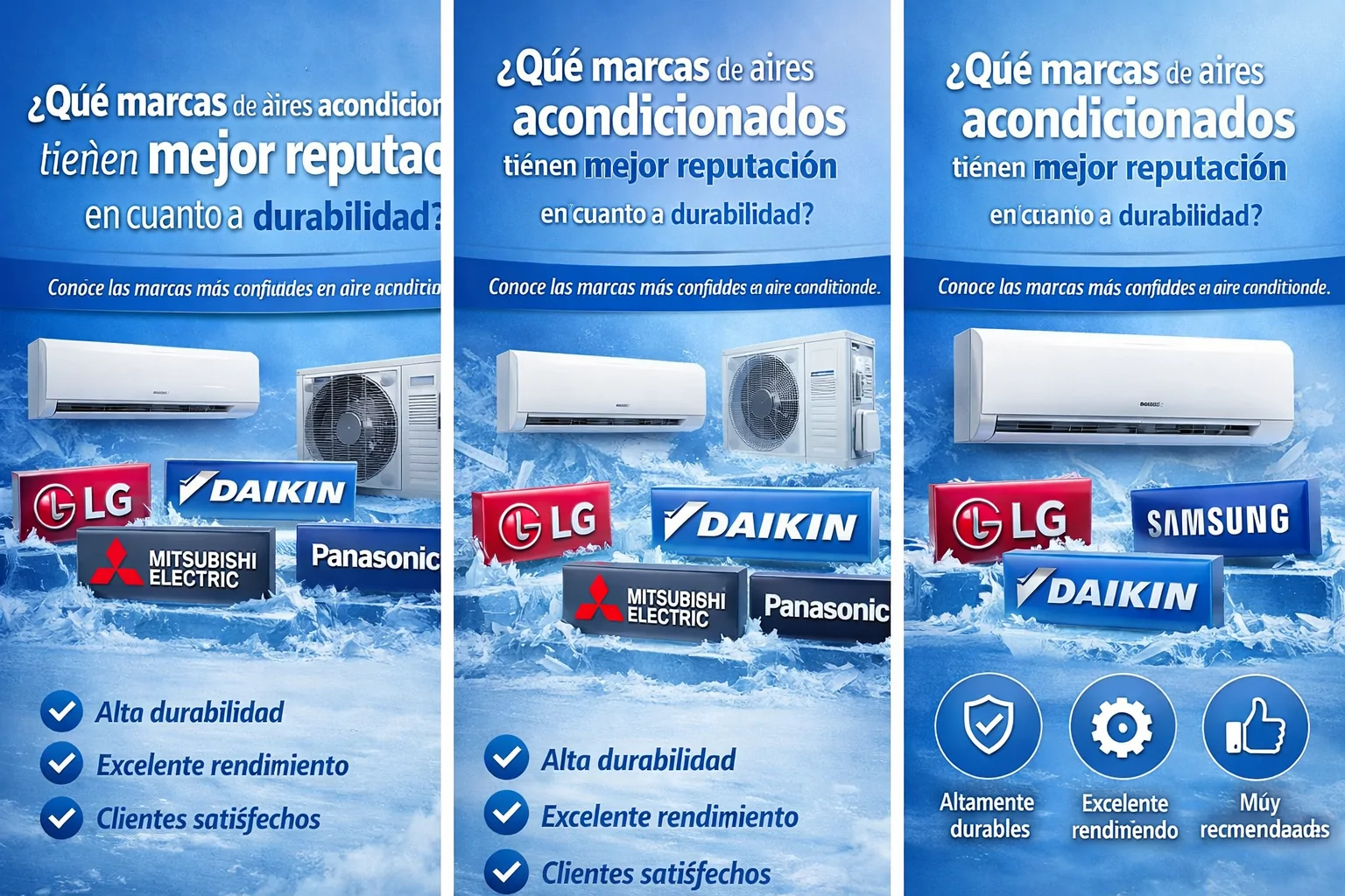 ¿Qué marcas de aires acondicionados tienen mejor reputación en cuanto a durabilidad? Que marcas de aires acondicionado tienen mejor reputacion en cuanto a durabilidad - ¿Qué marcas de aires acondicionados tienen mejor reputación en cuanto a durabilidad?