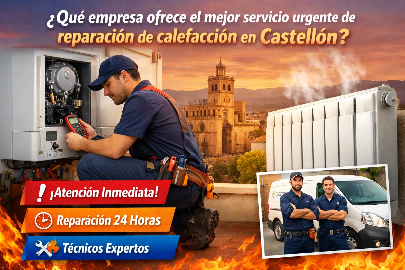 Que empresa ofrece el mejor servicio urgente de reparacion de calefaccion en Castellon - Pol&iacute;tica de Privacidad