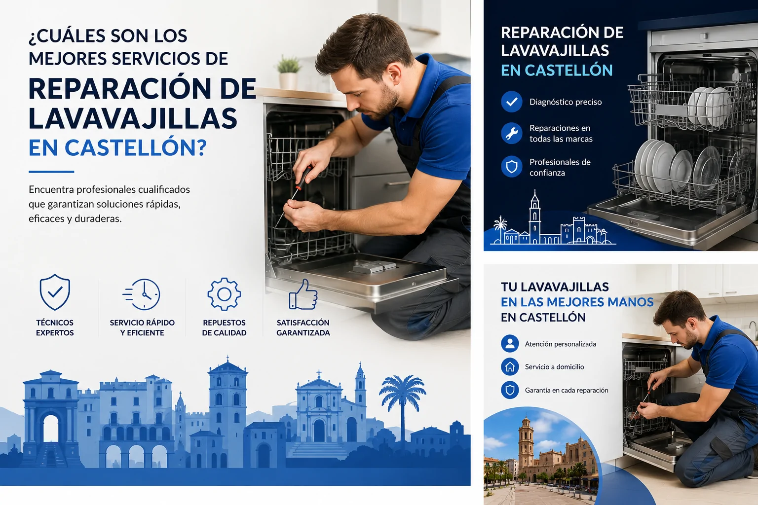 Cuales son los mejores servicios de reparacion de lavavajillas Castellon - &iquest;Cu&aacute;les son los mejores servicios de reparaci&oacute;n de lavavajillas en Castell&oacute;n?
