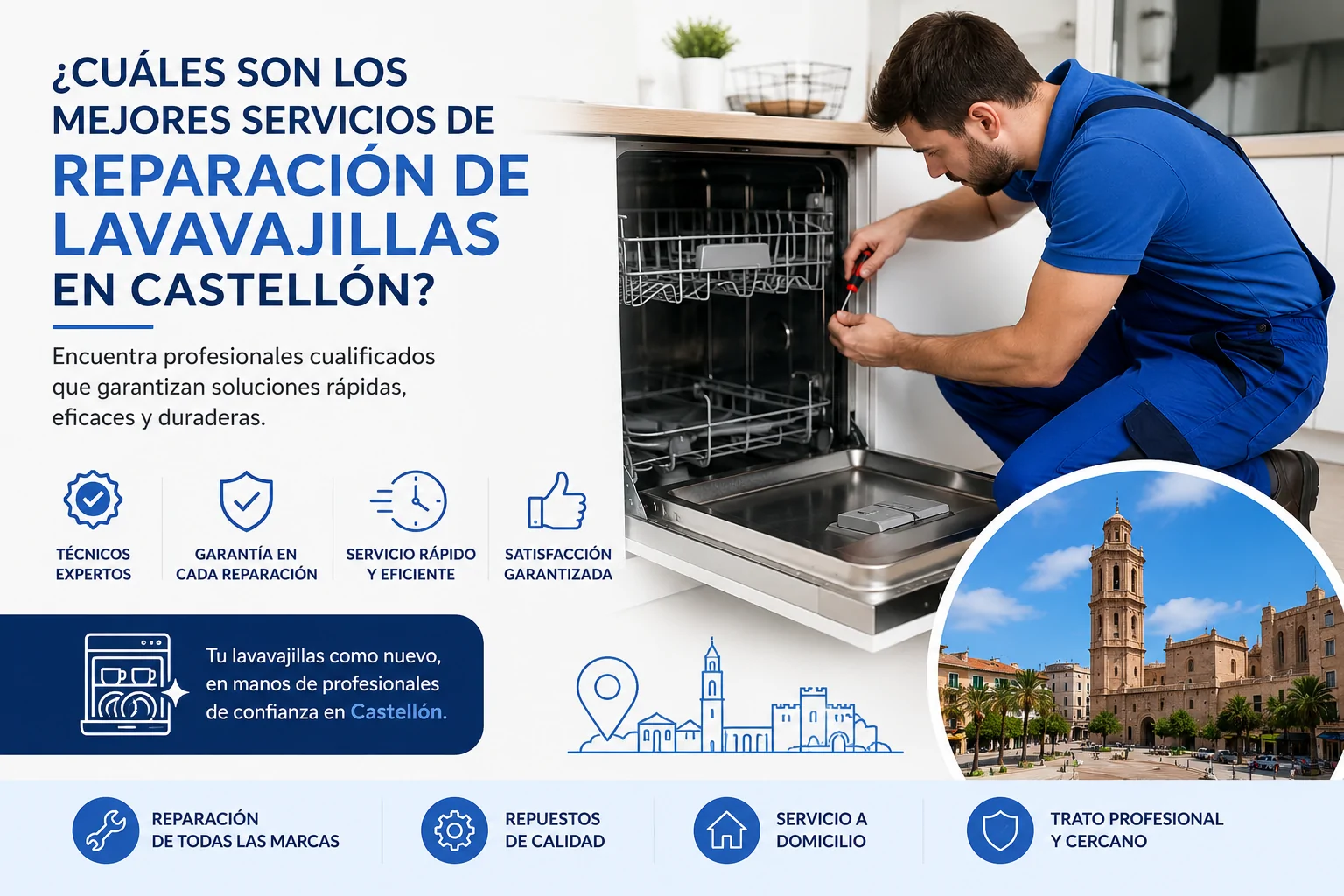 Cuales son los mejores servicios de reparacion de lavavajillas en Castellon - &iquest;Cu&aacute;les son las mejores empresas de reparaci&oacute;n de lavavajillas en Valencia?